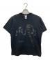 BLACK COMME des GARCONS（ブラックコムデギャルソン）の古着「プリントTシャツ」｜ブラック