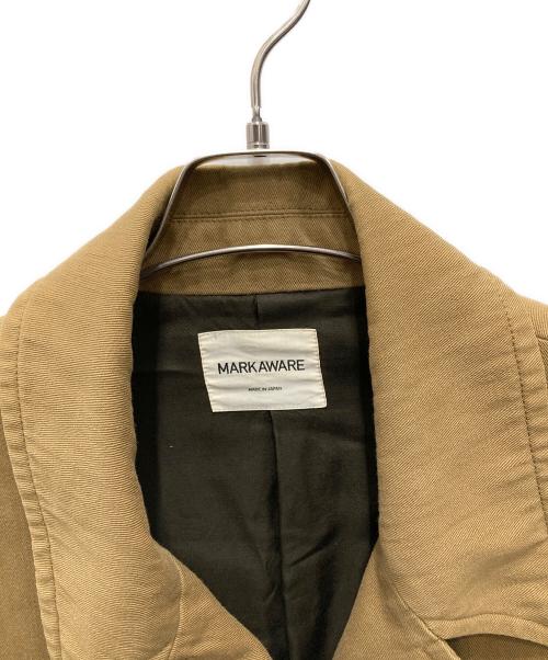 MARKAWARE（マーカウェア）MARKAWARE (マーカウェア) ダブルコート ブラウン サイズ:1の古着・服飾アイテム