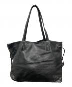 aniaryアニアリ）の古着「レザートートバッグ」｜ブラック