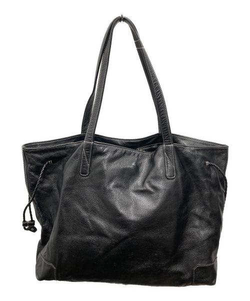 aniary（アニアリ）aniary (アニアリ) レザートートバッグ ブラックの古着・服飾アイテム