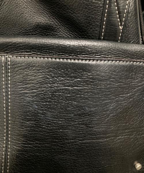 aniary（アニアリ）aniary (アニアリ) レザートートバッグ ブラックの古着・服飾アイテム