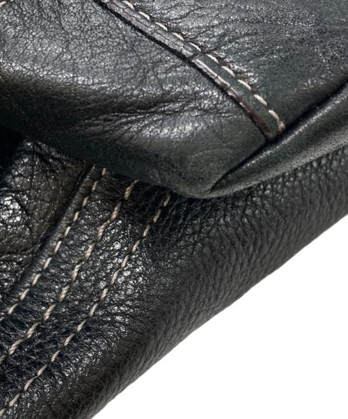 aniary（アニアリ）aniary (アニアリ) レザートートバッグ ブラックの古着・服飾アイテム