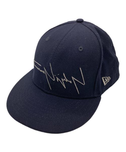 New Era（ニューエラ）New Era (ニューエラ) Yohji Yamamoto pour homme (ヨウジヤマモト プールオム) キャップ ネイビー サイズ:7　2/1の古着・服飾アイテム