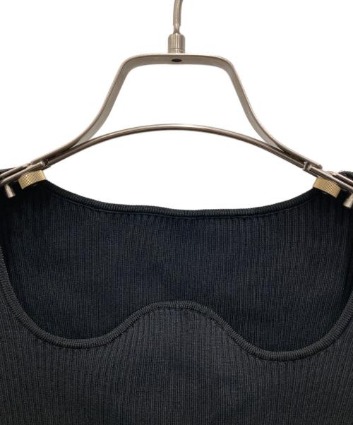 maison de Dolce.（メゾンドドルチェ）maison de Dolce. (メゾンドドルチェ) ligne knit ブラック サイズ:Fの古着・服飾アイテム