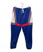 NIKEナイキ）の古着「トラックパンツ」｜ブルー×レッド