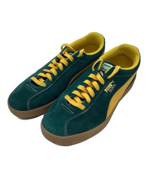 PUMA（プーマ）PUMA (プーマ) DELPHIN グリーン×イエロー サイズ:26.5cmの古着・服飾アイテム
