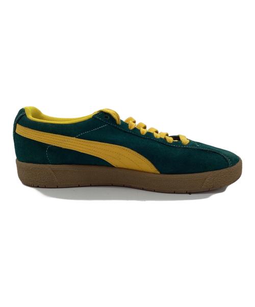 PUMA（プーマ）PUMA (プーマ) DELPHIN グリーン×イエロー サイズ:26.5cmの古着・服飾アイテム