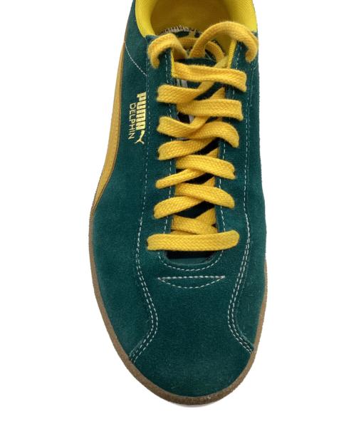 PUMA（プーマ）PUMA (プーマ) DELPHIN グリーン×イエロー サイズ:26.5cmの古着・服飾アイテム