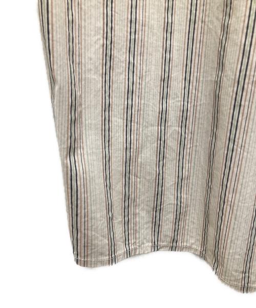 CLANE（クラネ）CLANE (クラネ) W FACE SLANT SLIT TOPS/ダブルフェイス・スラント・スリット・トップス ベージュ サイズ:2の古着・服飾アイテム