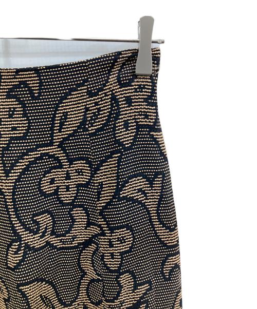 TODAYFUL（トゥデイフル）TODAYFUL (トゥデイフル) Jacquard Leaf Pencilskirt ベージュ サイズ:38の古着・服飾アイテム