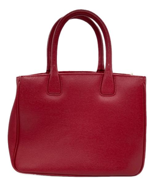 FURLA（フルラ）FURLA (フルラ) 2WAYバッグ レッドの古着・服飾アイテム