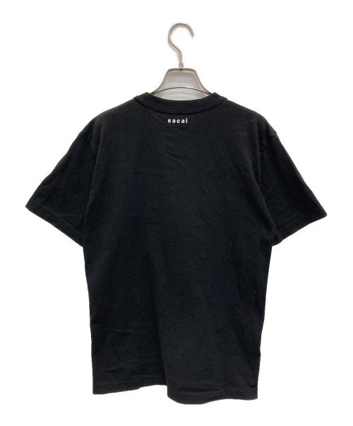 sacai（サカイ）sacai (サカイ) SIDE ZIP COTTON T SHIRT ブラック サイズ:1の古着・服飾アイテム