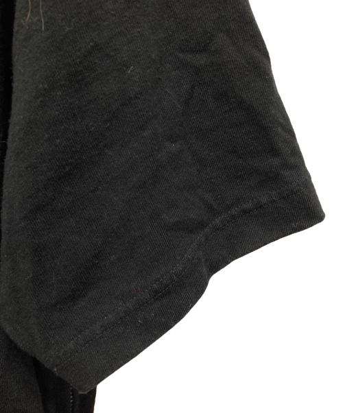 sacai（サカイ）sacai (サカイ) SIDE ZIP COTTON T SHIRT ブラック サイズ:1の古着・服飾アイテム