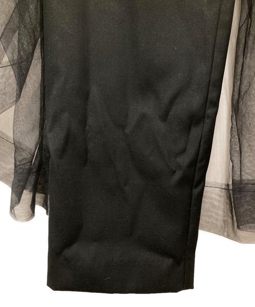 machatt（マチャット）machatt (マチャット) チュールスカートパンツ ブラック サイズ:Fの古着・服飾アイテム