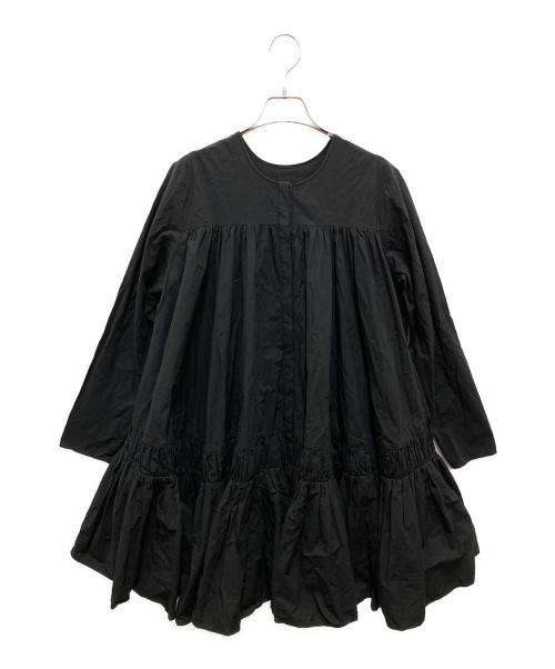 MARILYN MOON（マリリンムーン）MARILYN MOON (マリリンムーン) ティアードドレス ブラック サイズ:Fの古着・服飾アイテム