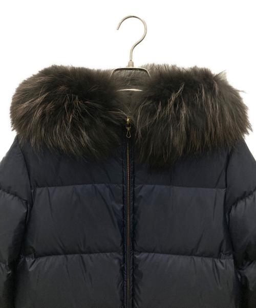 nano・universe（ナノ・ユニバース）nano・universe (ナノ・ユニバース) 西川ダウンコート ネイビー サイズ:38の古着・服飾アイテム