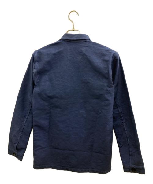 IENA BY LA BLOUSE DE LYON（イエナ バイ ラ ブラウス ドゥ リヨン）IENA BY LA BLOUSE DE LYON (イエナ バイ ラ ブラウス ドゥ リヨン) MOLESKIN JACKET/モールスキン ジャケット ネイビー サイズ:S 未使用品の古着・服飾アイテム