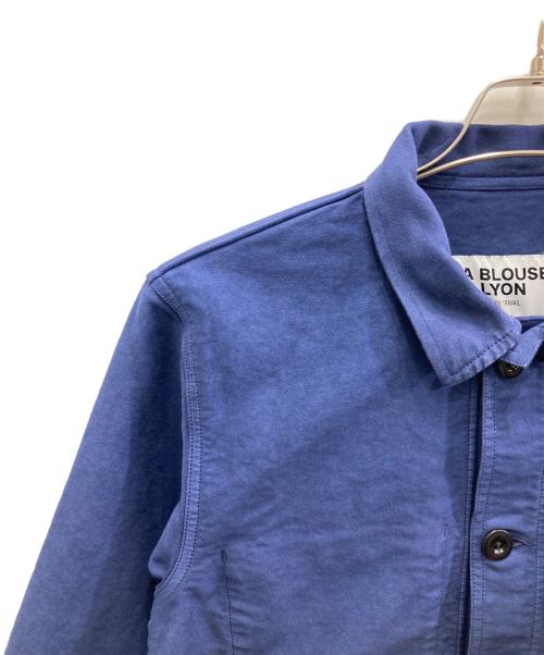 IENA BY LA BLOUSE DE LYON（イエナ バイ ラ ブラウス ドゥ リヨン）IENA BY LA BLOUSE DE LYON (イエナ バイ ラ ブラウス ドゥ リヨン) MOLESKIN JACKET/モールスキン ジャケット ネイビー サイズ:S 未使用品の古着・服飾アイテム