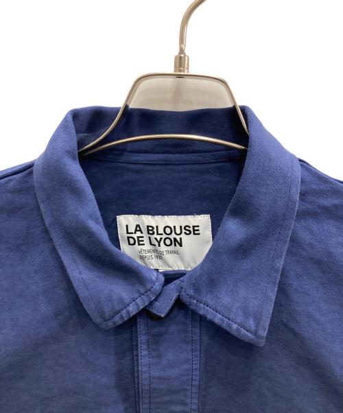 IENA BY LA BLOUSE DE LYON（イエナ バイ ラ ブラウス ドゥ リヨン）IENA BY LA BLOUSE DE LYON (イエナ バイ ラ ブラウス ドゥ リヨン) MOLESKIN JACKET/モールスキン ジャケット ネイビー サイズ:S 未使用品の古着・服飾アイテム