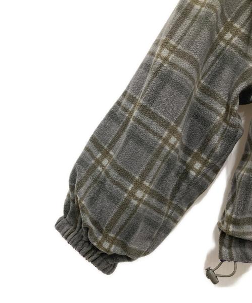 BEAMS BOY（ビームスボーイ）BEAMS BOY (ビームスボーイ) リバーシブルナイロンジップブルゾン パープル×グレー サイズ:表記無し(実寸ご確認ください）の古着・服飾アイテム