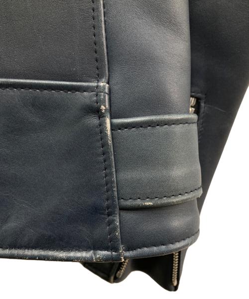 Schott（ショット）Schott (ショット) ワンスターダブルライダースジャケット ネイビー サイズ:38 LONGの古着・服飾アイテム