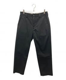 AVIREX（アヴィレックス）の古着「アンチフォーリング ワークパンツ」｜ブラック