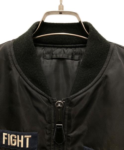 AVIREX（アヴィレックス）AVIREX (アヴィレックス) TOMCAT MA-1フライトジャケット ブラック サイズ:Lの古着・服飾アイテム