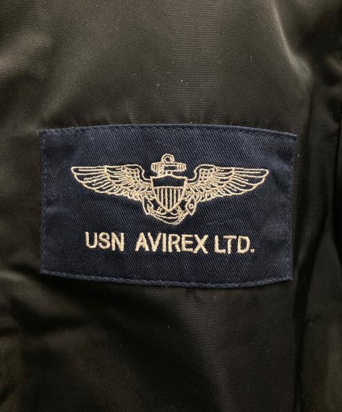 AVIREX（アヴィレックス）AVIREX (アヴィレックス) TOMCAT MA-1フライトジャケット ブラック サイズ:Lの古着・服飾アイテム