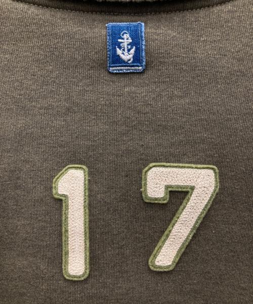 45R（フォーティファイブ・アール）45R (フォーティファイブ・アール) 北海道本裏毛の908スタジアムブルゾン ベージュ サイズ:XLの古着・服飾アイテム