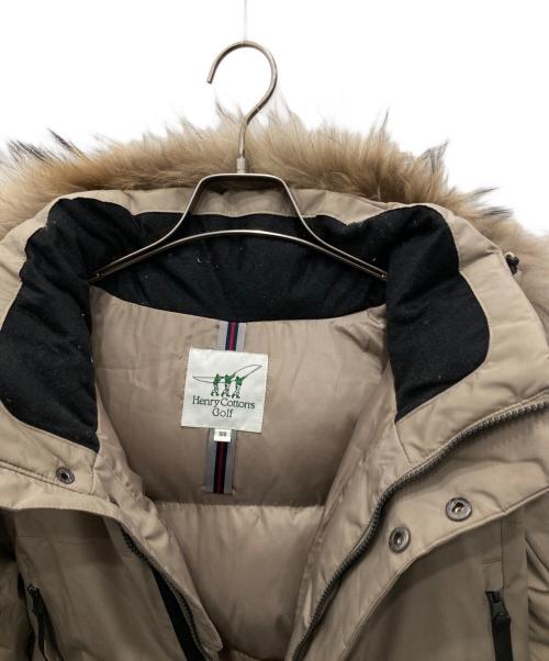 Henry Cotton's（ヘンリーコットンズ）Henry Cotton's (ヘンリーコットンズ) ダウンフィールドコート ベージュ サイズ:100 未使用品の古着・服飾アイテム