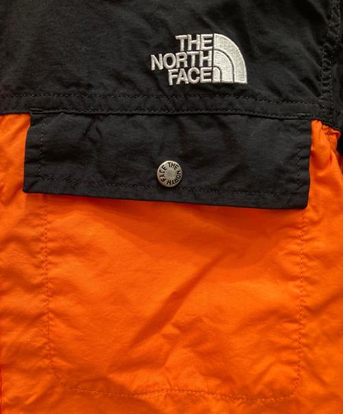 THE NORTH FACE（ザ ノース フェイス）THE NORTH FACE (ザ ノース フェイス) ロングスリーブヌプシシャツ オレンジ×ブラック サイズ:XSの古着・服飾アイテム