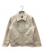 A BATHING APE×TERIYAKI SOURCEア ベイシング エイプ×テリヤキソース）の古着「ワッペンジャケット」｜アイボリー