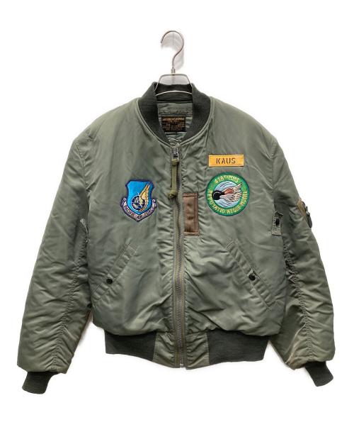 Buzz Rickson’s（バズリクソンズ）Buzz Rickson’s (バズリクソンズ) MA-1ジャケット オリーブ サイズ:LARGEの古着・服飾アイテム