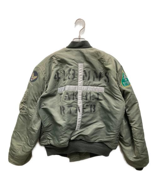 Buzz Rickson’s（バズリクソンズ）Buzz Rickson’s (バズリクソンズ) MA-1ジャケット オリーブ サイズ:LARGEの古着・服飾アイテム