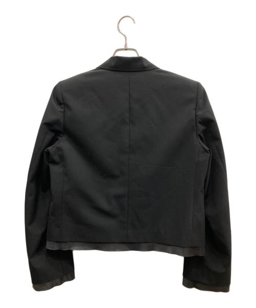 H BEAUTY&YOUTH（エイチ ビューティー&ユース）H BEAUTY&YOUTH (エイチ ビューティー&ユース) トロピカルクロスカットオフジャケット ブラック サイズ:Mの古着・服飾アイテム