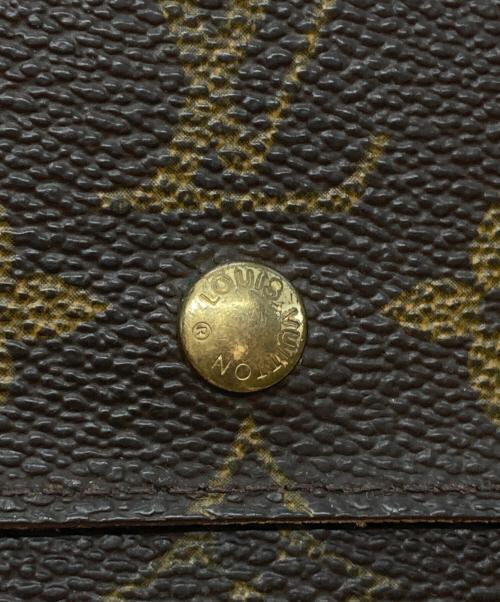 LOUIS VUITTON（ルイ ヴィトン）LOUIS VUITTON (ルイ ヴィトン) ポルトモネ・ビエ カルトクレディ ブラウンの古着・服飾アイテム