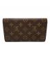 LOUIS VUITTON (ルイ ヴィトン) 3つ折り財布 ブラウン：15000円