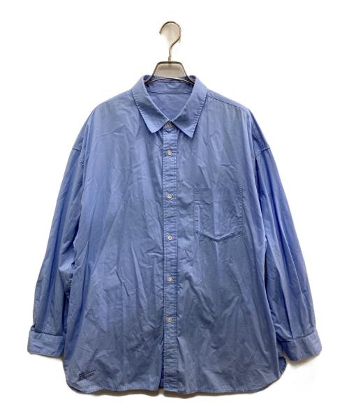 FreshService（フレッシュサービス）FreshService (フレッシュサービス) CORPORATE UNIFORM L/S SHIRT ブルー サイズ:Mの古着・服飾アイテム