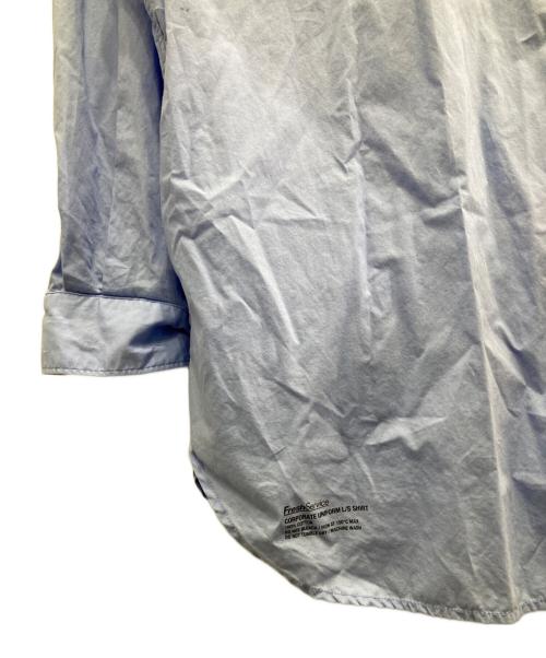 FreshService（フレッシュサービス）FreshService (フレッシュサービス) CORPORATE UNIFORM L/S SHIRT ブルー サイズ:Mの古着・服飾アイテム