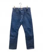 RESOLUTEリゾルト）の古着「714セルビッチデニムパンツ」｜ブルー