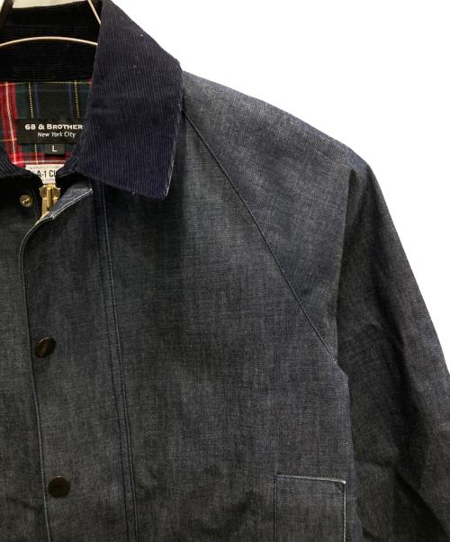 68&BROTHERS（68&ブラザーズ）68&BROTHERS (68&ブラザーズ) M.V.P. (エムブイイピー) British Jacket/ﾌﾞﾘﾃｨｯｼｭｼﾞｬｹｯﾄ ネイビー サイズ:Lの古着・服飾アイテム