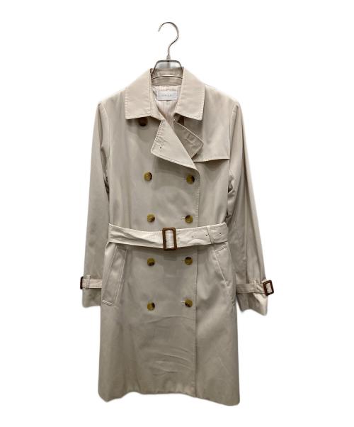MICHEL KLEIN（ミッシェルクラン）MICHEL KLEIN (ミッシェルクラン) ベーシックトレンチコート アイボリー サイズ:38 未使用品の古着・服飾アイテム
