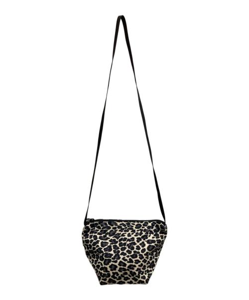 Herve Chapelier（エルベシャプリエ）Herve Chapelier (エルベシャプリエ) ナイロン舟型ショルダーバッグS ホワイト×ブラックの古着・服飾アイテム