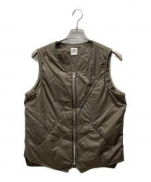 POST O'ALLS（ポストオーバーオールズ）の古着「ベスト」｜ブラウン