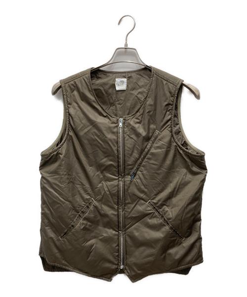 POST O'ALLS（ポストオーバーオールズ）POST O'ALLS (ポストオーバーオールズ) ベスト ブラウン サイズ:Lの古着・服飾アイテム