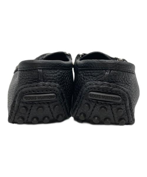 LOUIS VUITTON（ルイ ヴィトン）LOUIS VUITTON (ルイ ヴィトン) ドライビングシューズ ブラック サイズ:35の古着・服飾アイテム