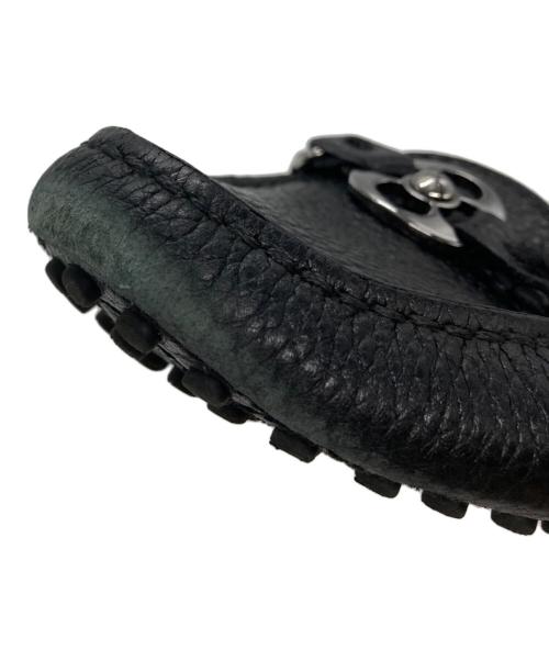 LOUIS VUITTON（ルイ ヴィトン）LOUIS VUITTON (ルイ ヴィトン) ドライビングシューズ ブラック サイズ:35の古着・服飾アイテム