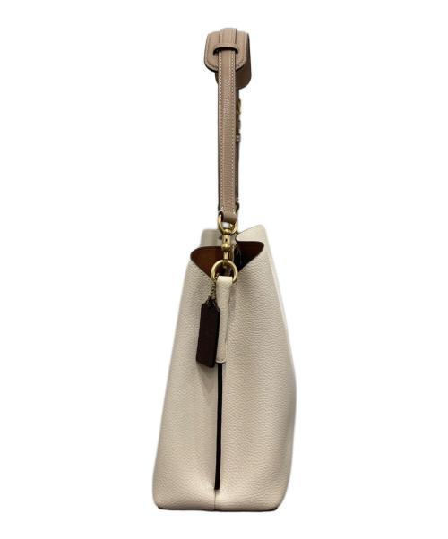 COACH（コーチ）COACH (コーチ) ウィロウショルダーバッグ アイボリーの古着・服飾アイテム