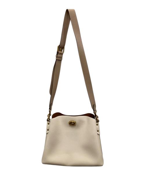 COACH（コーチ）COACH (コーチ) ウィロウショルダーバッグ アイボリーの古着・服飾アイテム