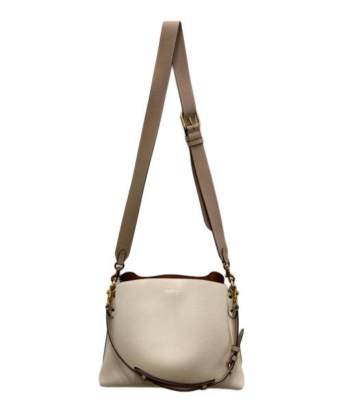 COACH（コーチ）COACH (コーチ) ウィロウショルダーバッグ アイボリーの古着・服飾アイテム